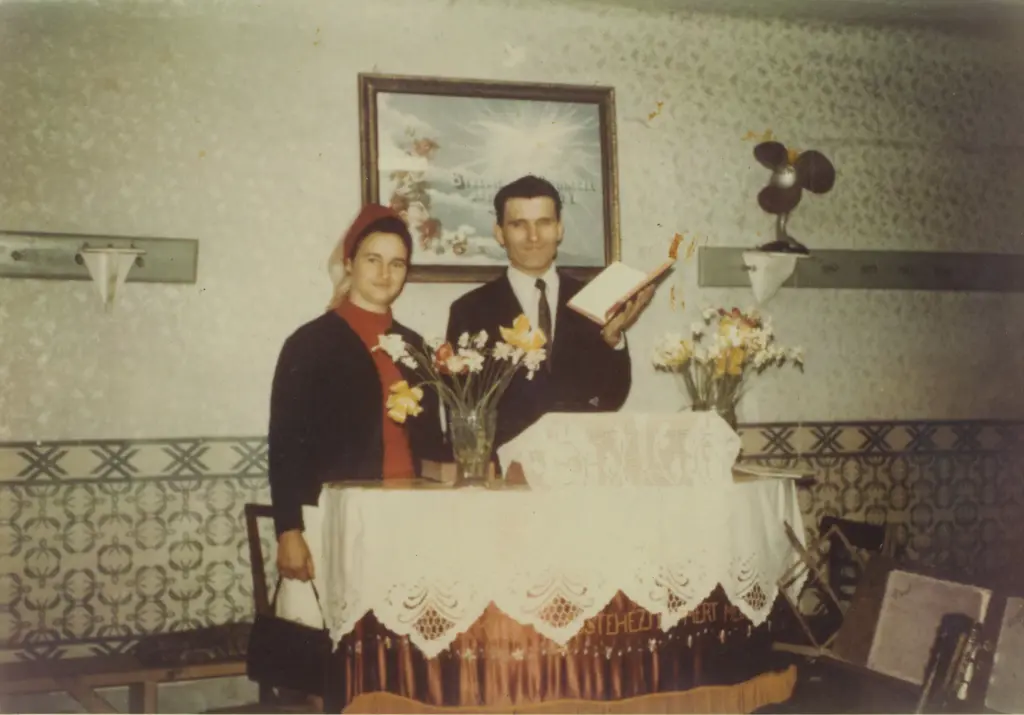 Moment din viața Bisericii Elim, fotografie de arhivă