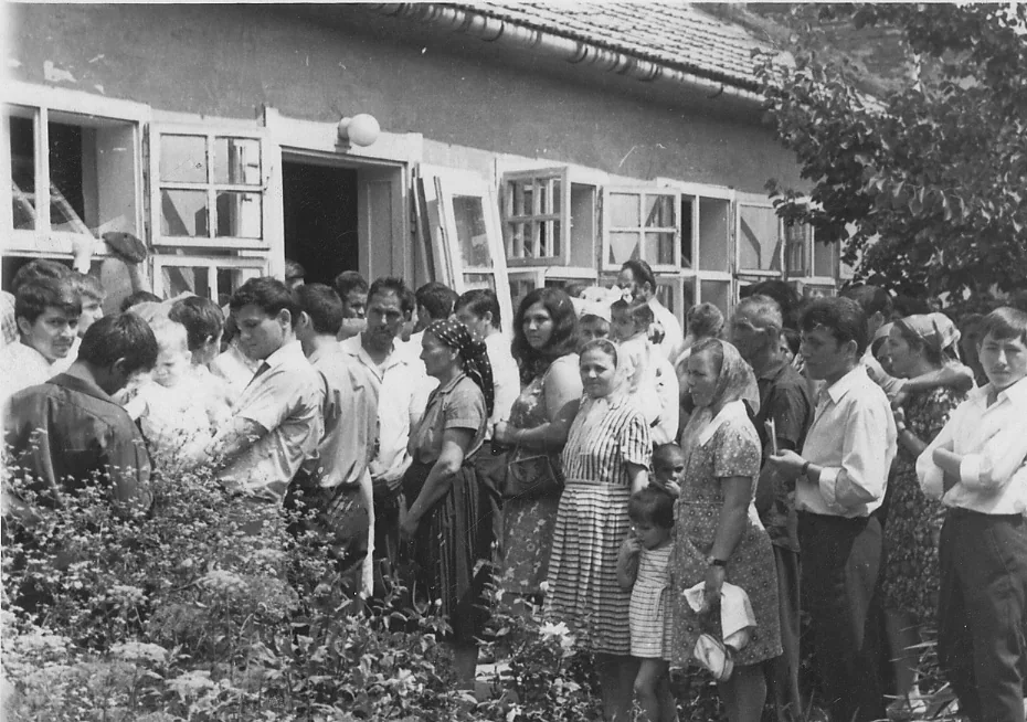 Moment din viața Bisericii Elim, fotografie de arhivă