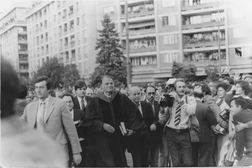 Moment din viața Bisericii Elim, fotografie de arhivă